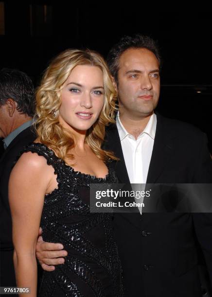 Kate Winslet and husband Sam Mendes