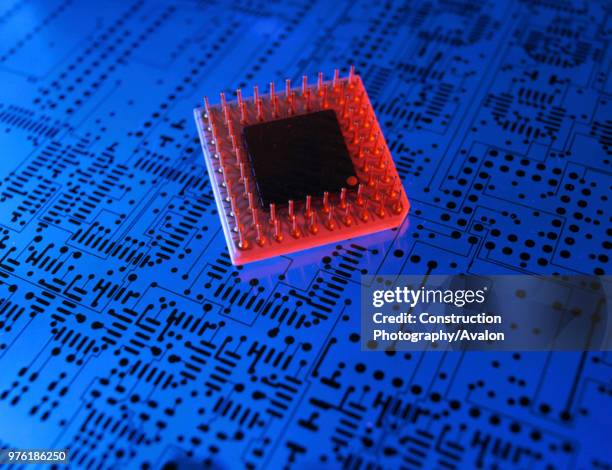 Computer Chip Layout Shot Computer Chip Layout Photos and Premium High Res Pictures - Getty Images