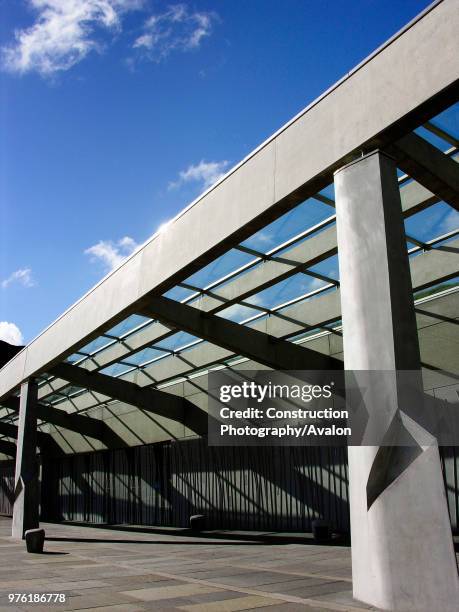 Scottish Parliament Building, Edinburgh, Scotland.