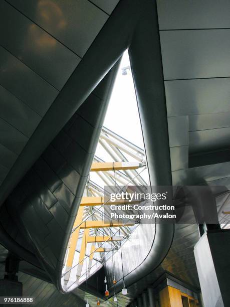 Scottish Parliament Building, Edinburgh, Scotland.