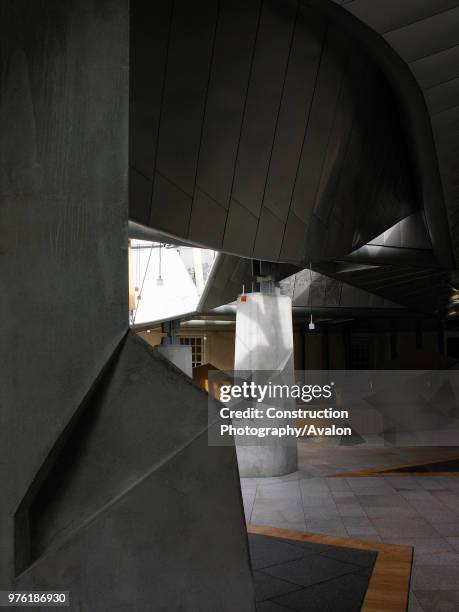 Scottish Parliament Building, Edinburgh, Scotland.