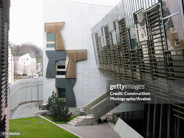 Scottish Parliament Building, Edinburgh, Scotland. Scottish Parliament Building, Edinburgh, Scotland.