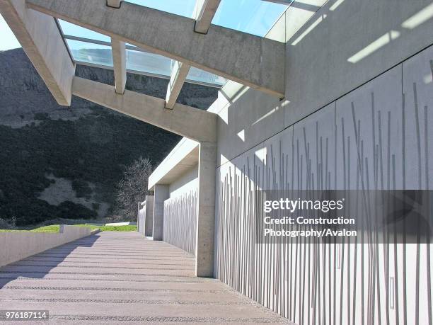 Scottish Parliament Building, Edinburgh, Scotland.