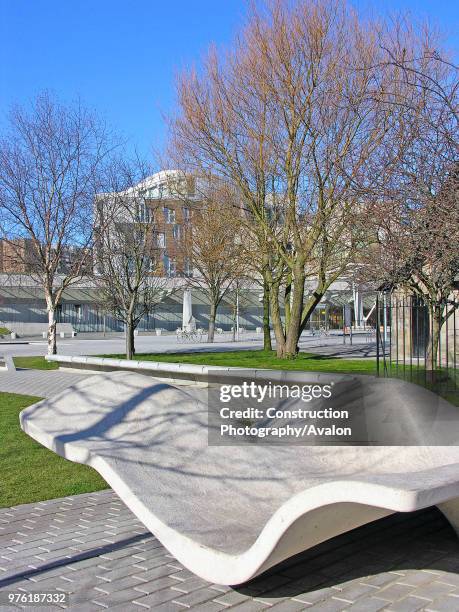 Scottish Parliament Building, Edinburgh, Scotland.