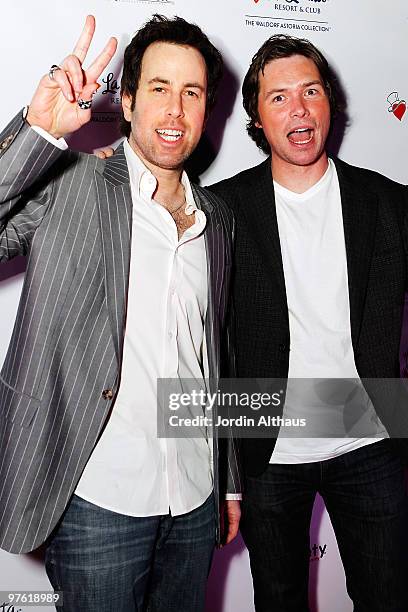 Adam Gaynor and Michael Johns attend the 6th Annual K-Swiss Desert Smash - Day 1 at La Quinta Resort and Club on March 9, 2010 in La Quinta,...