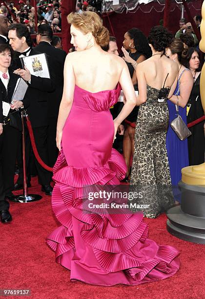 Actress Vera Farmiga arrives at the 82nd Annual Academy Awards at the Kodak Theatre on March 7, 2010 in Hollywood, California.