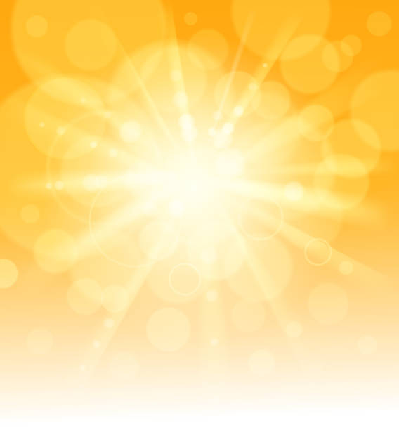 blank sunlight - summer background stock illustrations