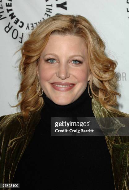 Anna Gunn arrives at the 27th Annual PaleyFest Presents "Breaking Bad" on March 10, 2010 in Beverly Hills, California.