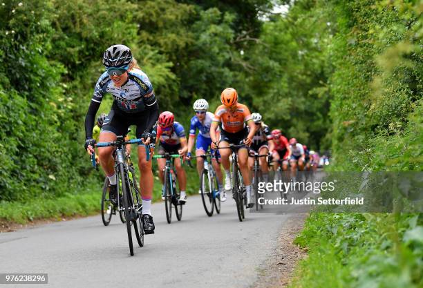 Simona Frapporti of Belgium and Team Hitec Products / during the 5th OVO Energy Women's Tour 2018, Stage 4 a 130km stage from Evesham to Worcester on...