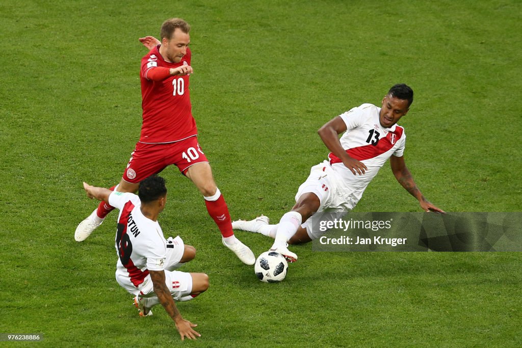 Peru v Denmark: Group C - 2018 FIFA World Cup Russia