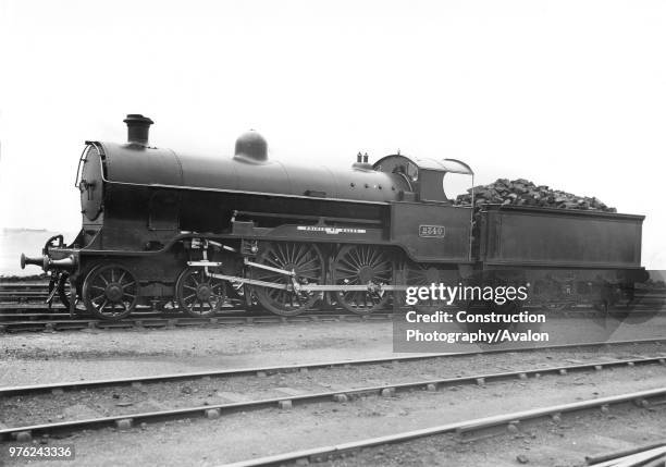 Ex LNWR Prince of Wales Class 4-6-0 No2340, Prince of Wales with Walshaerts- Beames valve gear, circa 1920.