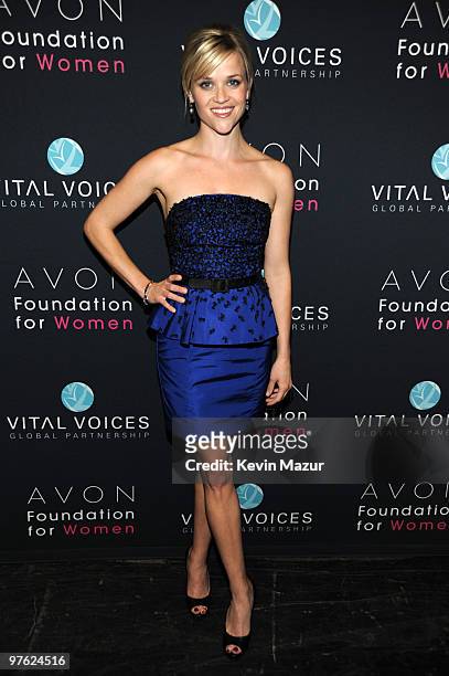 Exclusive* Honorary Chairperson of the Avon Foundation for Women Reese Witherspoon attends Vital Voices 2010 Global Leadership Awards at The Kennedy...