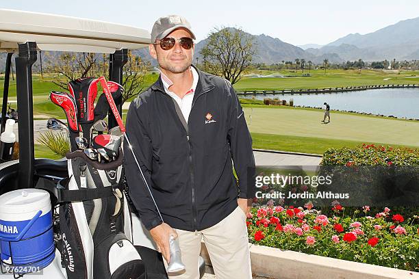 Christian Slater attends the 6th Annual K-Swiss Desert Smash - Day 2 at La Quinta Resort and Club on March 10, 2010 in La Quinta, California.