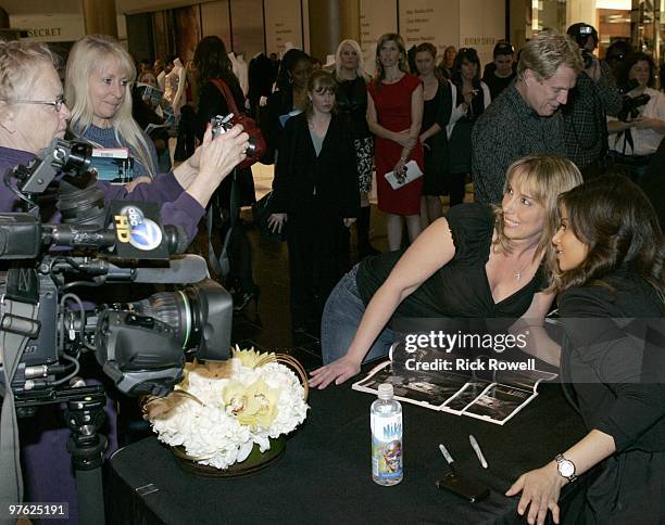 Los Angeles Magazine celebrated their March Issue which features a 9 page fashion spread with the cast of Walt Disney Television via Getty Images...