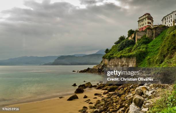 lastres, asturias - lastres stock pictures, royalty-free photos & images