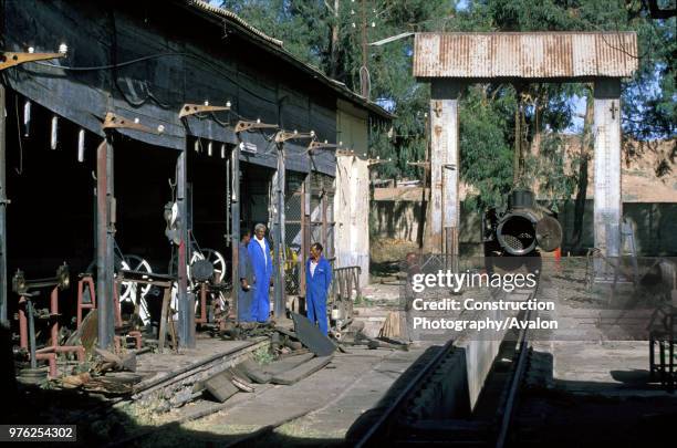 The rebuilding of Eritrea's railway between Masawa on the Red Sea Coast and Asmara the capital, following 30 years of abandonment and Civil War, was...