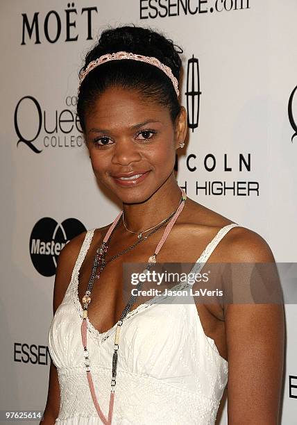 Actress Kimberly Elise attends the 3rd annual Essence Black Women In Hollywood luncheon at Beverly Hills Hotel on March 4, 2010 in Beverly Hills,...
