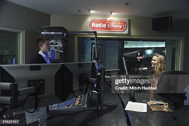Hannah Montana" star and Wind Up Records recording artist Emily Osment stopped by the Radio Disney studio to chat with Ernie D about "Hannah...