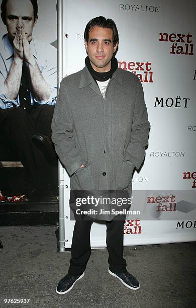 Actor Bobby Cannavale attends a VIP performance of "Next Fall" on Broadway at the Helen Hayes Theatre on March 10, 2010 in New York City.