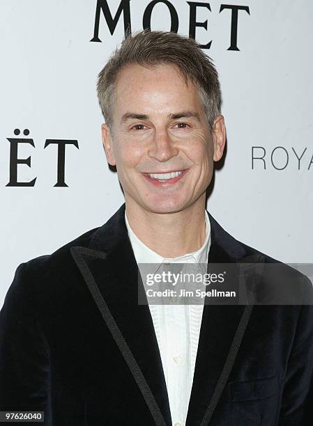 Playwrite Geoffrey Nauffts attends a VIP performance of "Next Fall" on Broadway at the Helen Hayes Theatre on March 10, 2010 in New York City.