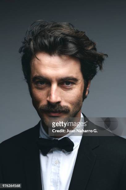 Spanish actor Javier Rey is photographed on self assignment during 21th Malaga Film Festival 2018 on April 19, 2018 in Malaga, Spain.