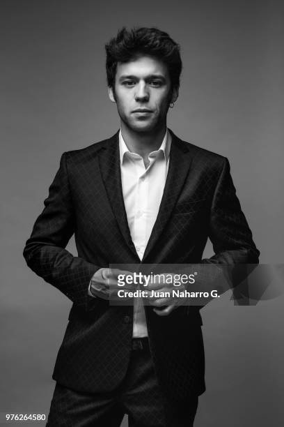 Spanish actor Ignacio Montes is photographed on self assignment during 21th Malaga Film Festival 2018 on April 19, 2018 in Malaga, Spain.