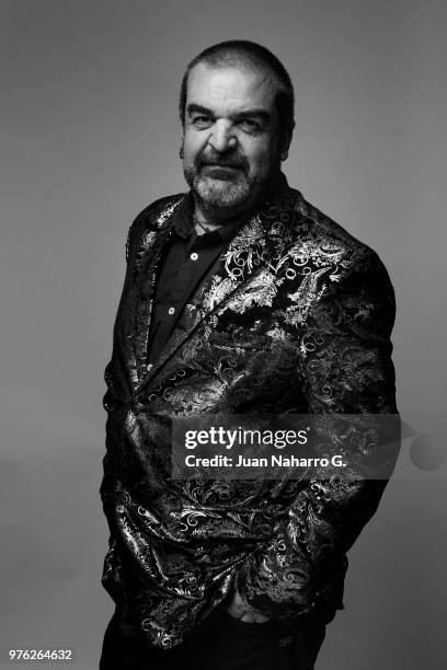 Film producer Gervasio Iglesias is photographed on self assignment during 21th Malaga Film Festival 2018 on April 19, 2018 in Malaga, Spain.