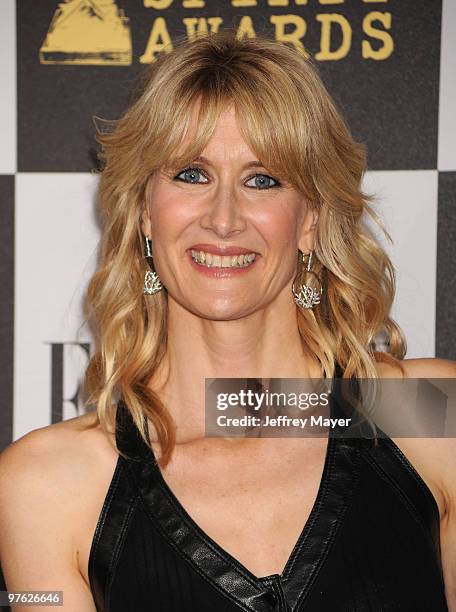 Actress Laura Dern attends the 2010 Film Independent's Spirit Awards at Nokia Theatre L.A. Live on March 5, 2010 in Los Angeles, California.