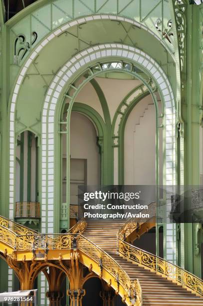 France, Paris, Grand Palais, Architect Charles-Louis Girault.