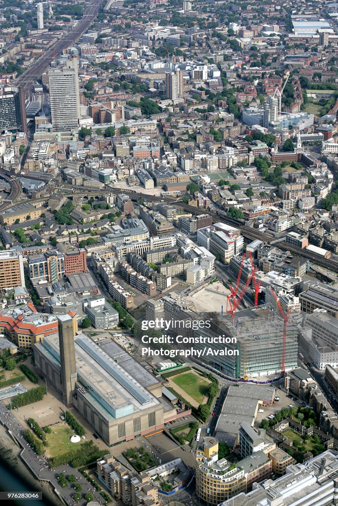 Ipcf Building Aerial view of the Tate Modern and IPC new building, South East... News ...