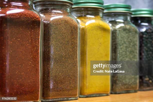 spice - spice bottle stock pictures, royalty-free photos & images