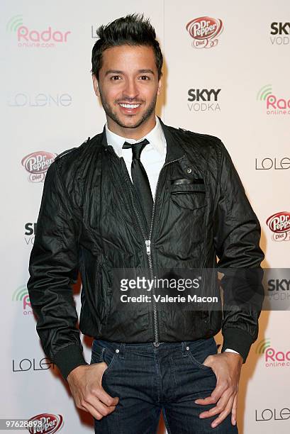 Actor Jay Rodriguez attends Radar Online's 1 Year Anniversary Blow Out Bash at XIV on March 10, 2010 in West Hollywood, California.