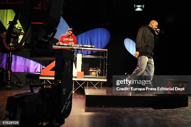 El Chojin' poses during a portrait session on March 10, 2010 in Madrid, Spain. 'El Chojin' is the first hip hop singer that presents a news tv...