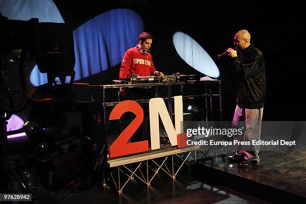 El Chojin' poses during a portrait session on March 10, 2010 in Madrid, Spain. 'El Chojin' is the first hip hop singer that presents a news tv...