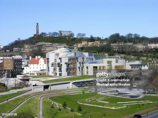 Scottish Parliament Building, Edinburgh, Scotland.