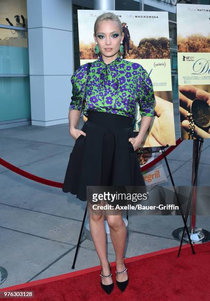 Actress Pom Klementieff attends Magnolia Pictures' 'Damsel' Premiere at ArcLight Hollywood on June 13, 2018 in Hollywood, California.