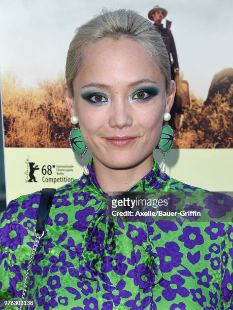 Actress Pom Klementieff attends Magnolia Pictures' 'Damsel' Premiere at ArcLight Hollywood on June 13, 2018 in Hollywood, California.