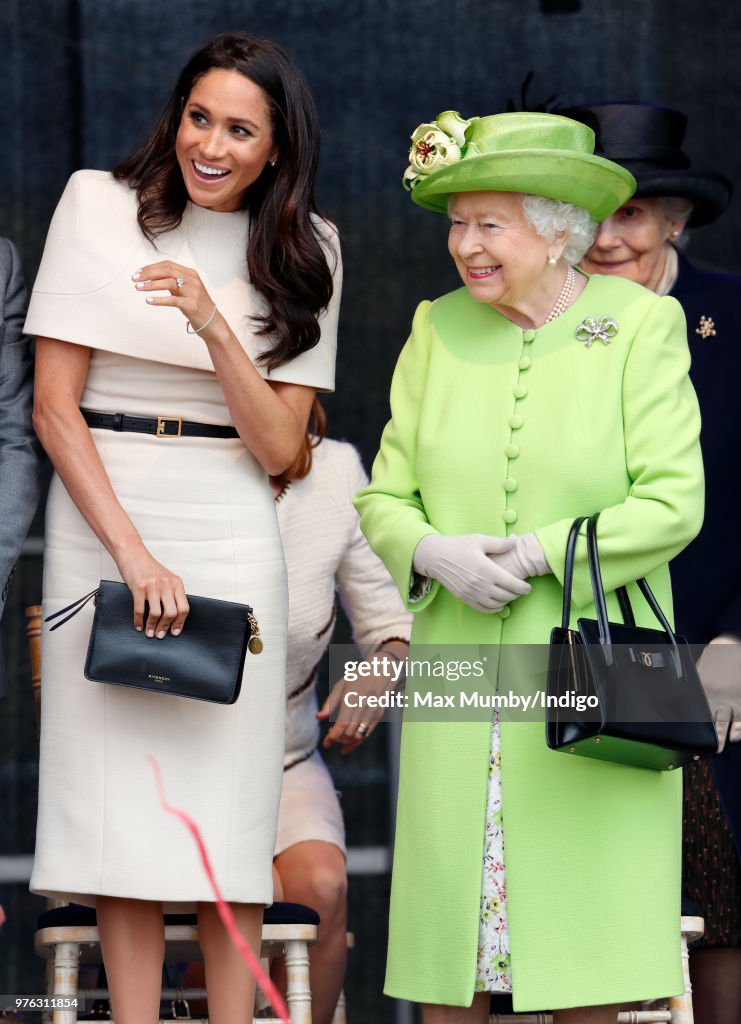 The Duchess Of Sussex Undertakes Her First Official Engagement With Queen Elizabeth II