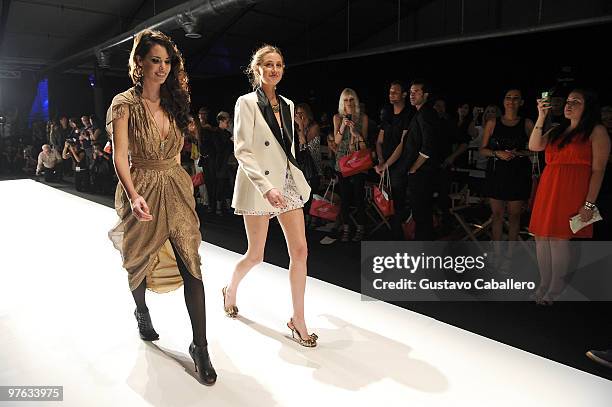 Whitney Eve Port attends Gen Art's 6th Annual Fresh Faces in Fashion show at the opening of FASHIONmiami on March 10, 2010 in Miami, Florida.