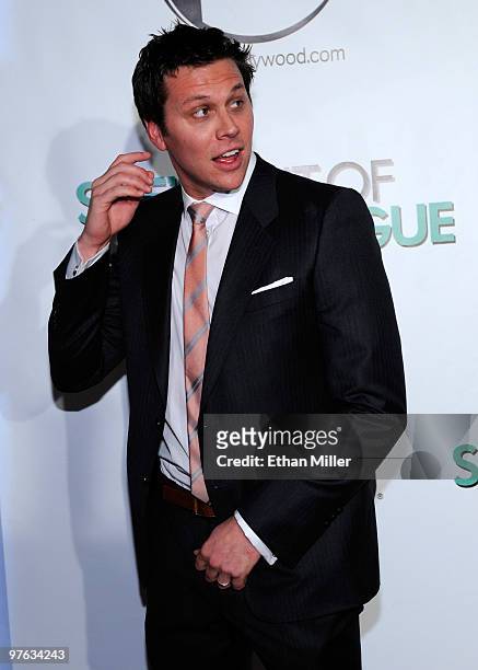 Actor Hayes MacArthur arrives at the Las Vegas premiere of "She's Out of My League" at the Planet Hollywood Resort & Casino March 10, 2010 in Las...