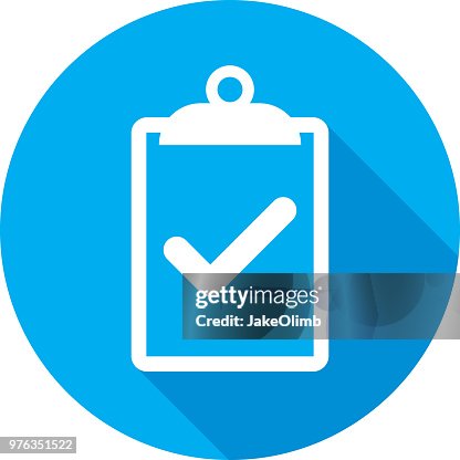 Clipboard Checkmark Icon Silhouette Clipboard Checkmark Icon Silhouette