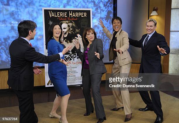 Valerie Harper talks about her new play, "Looped" on GOOD MORNING AMERICA, March 11 on the Walt Disney Television via Getty Images Television...