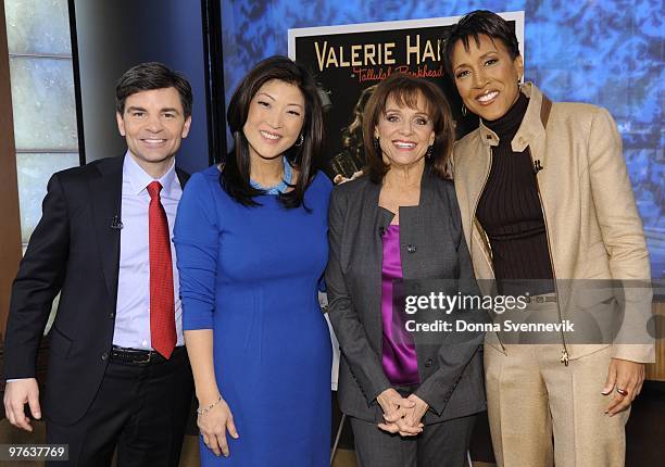 Valerie Harper talks about her new play, "Looped" on GOOD MORNING AMERICA, March 11 on the Walt Disney Television via Getty Images Television...