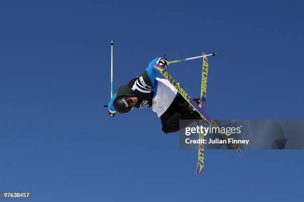 Andreas Hatveit of Norway in action in the Ski Slopestyle during the Winter X Games Europe on March 11, 2010 in Tignes, France.