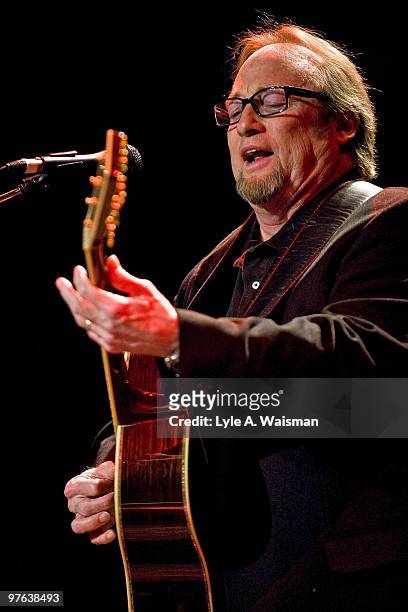 Stephen Stills performs at the House of Blues on March 4, 2010 in Chicago, Illinois.