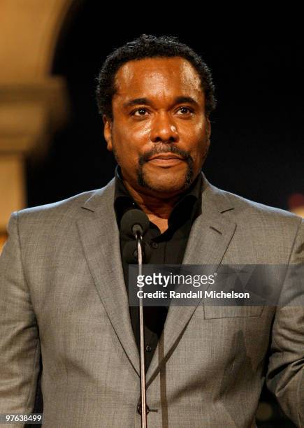 Director Lee Daniels accepts his award onstage at the 25th Film Independent Spirit Awards held at Nokia Theatre L.A. Live on March 5, 2010 in Los...