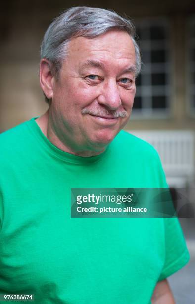June 2018, Germany, Stuttgart: Christoph Biemann, writer, director and producer, pictured in the courtyard of the Altes Schloss . Photo: Christoph...