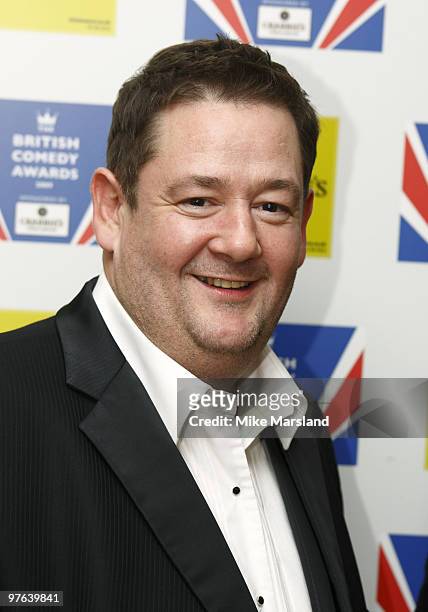 Johnny Vegas attends the British Comedy Awards on December 12, 2009 in London, England.