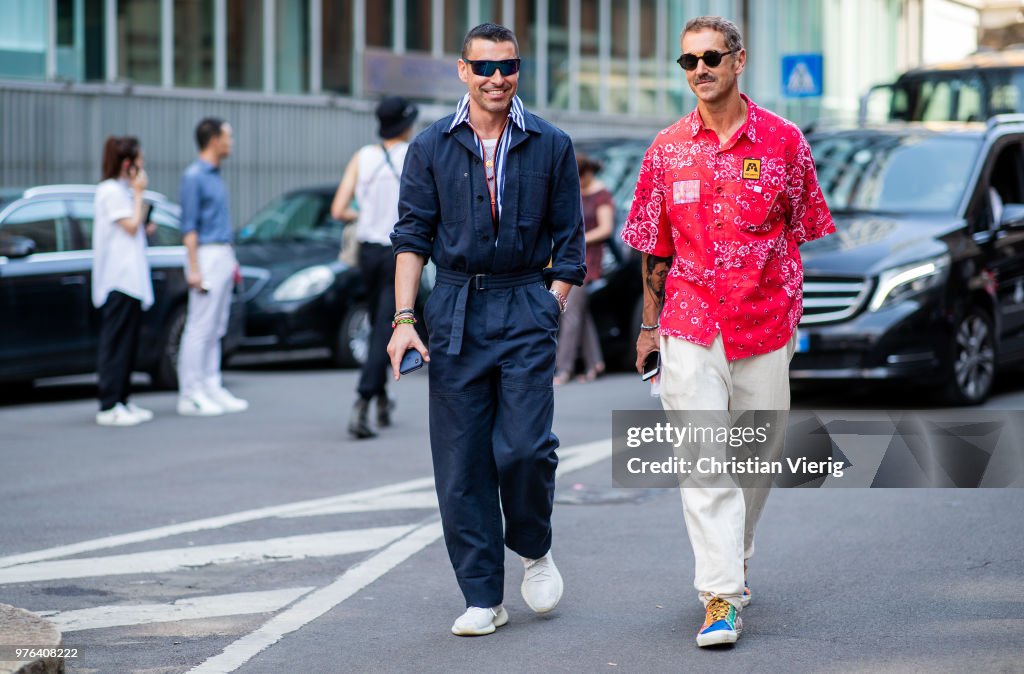 Street Style: June 16 - Milan Men's Fashion Week Spring/Summer 2019