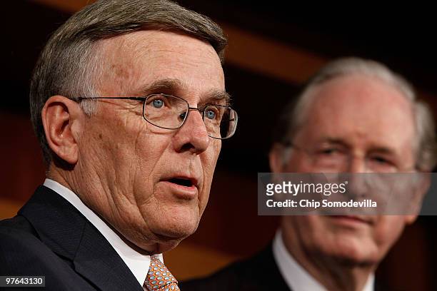 Sen. Byron Dorgan and Sen. John Rockefeller discuss the Federal Aviation Administration Reauthorization Act now on the floor of the Senate March 11,...